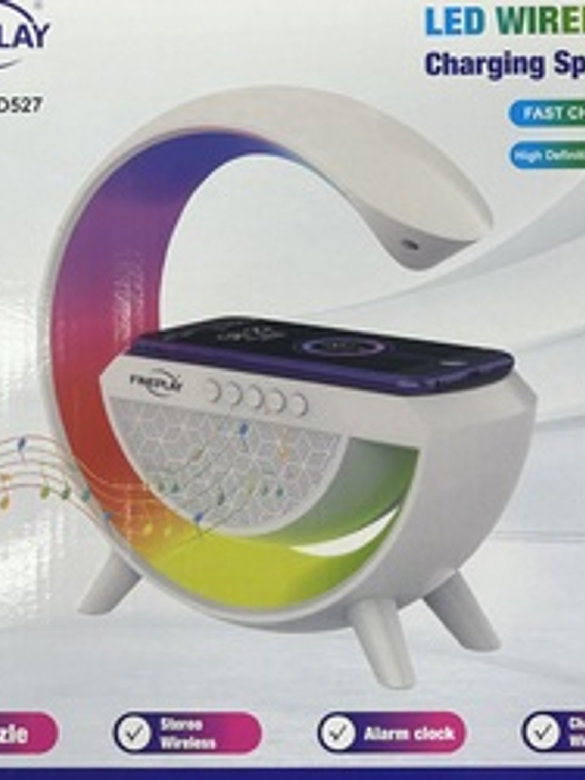 PARLANTE G  CON LUZ Y CARGA INALAMBRICA 1