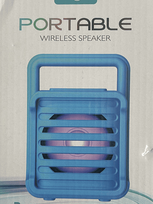 PARALANTE  PORTATIL CON LUCES  COLORES PENDRIVE ,RADIO