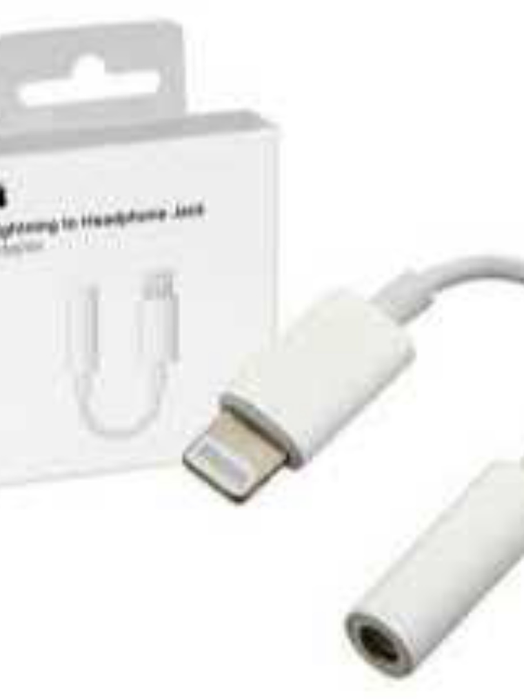 ADAPTADOR JACK IPHONE CERTIFICADO 1