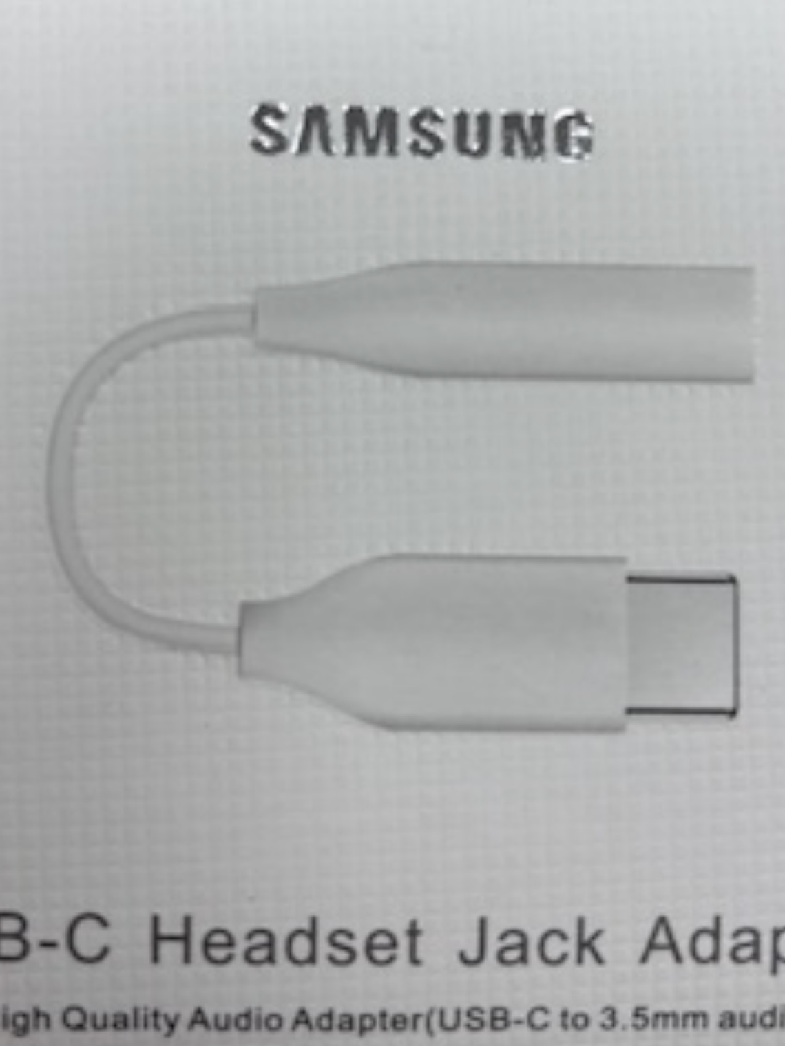 ADAPTADOR JACK  DE AUDIO TIPO C SAMSUNG 1