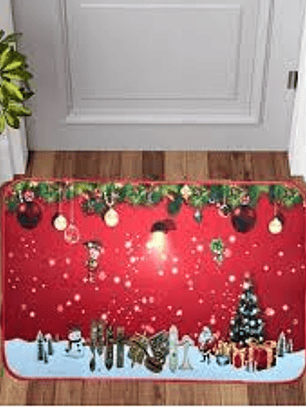 ALFOMBRA NAVIDAD  PARA ENTRADA  DE 60 X 40 CM VARIOS DISEÑOS