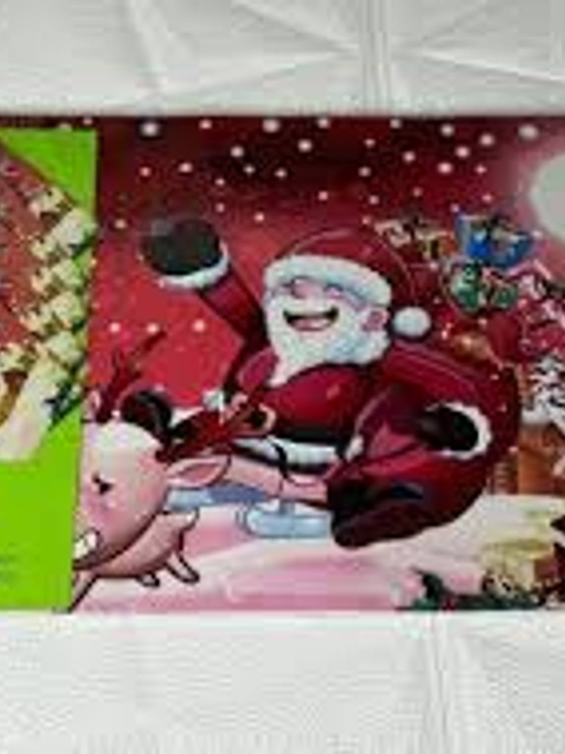 INDIVIDUALES   NAVIDEÑOS  12 PIEZAS  VARIOS  DISEÑOS  1