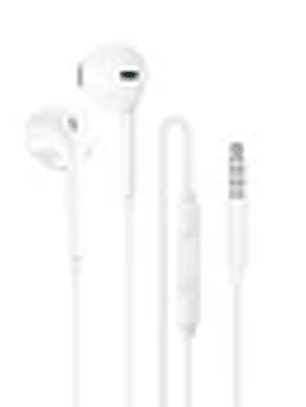 Manos Libre Borofone BM100 Fuente 3.5mm Blanco