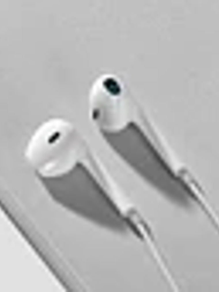 Manos Libre Borofone BM100 Fuente 3.5mm Blanco 2