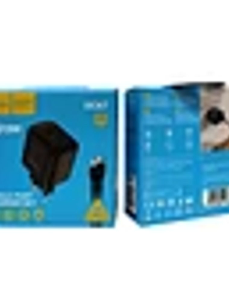 Cargador Casa Hoco DC67 PD20W Cable Tipo C a Tipo C Negro, SEC 2