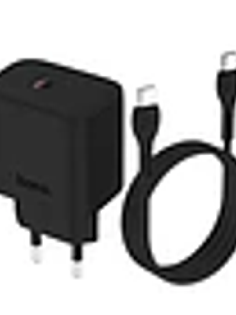 Cargador Casa Hoco DC67 PD20W Cable Tipo C a Tipo C Negro, SEC 3