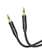 Cable Aux Hoco UPA30 Friend 3.5mm, 1M Negro - Miniatura 1