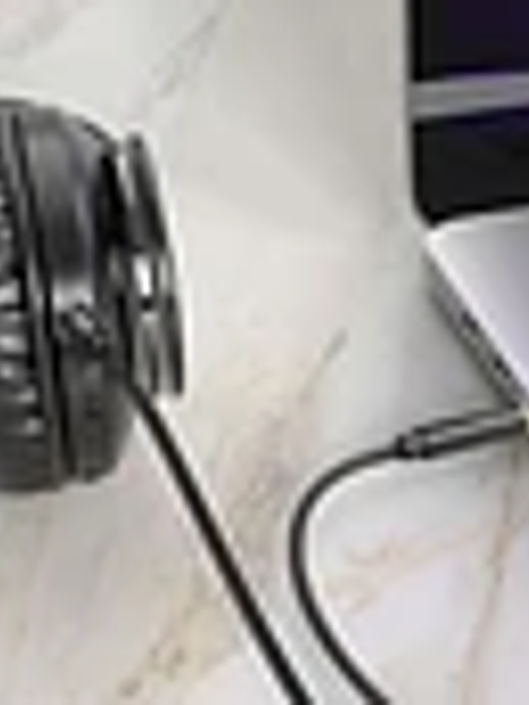 Cable Aux Hoco UPA30 Friend 3.5mm, 1M Negro 3