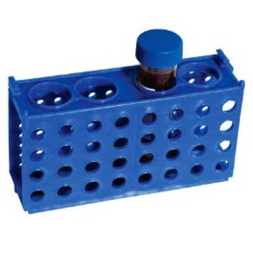 Gradilla Pp Multiuso P/Tubos 50-15-0.5 Y 1.5 mL