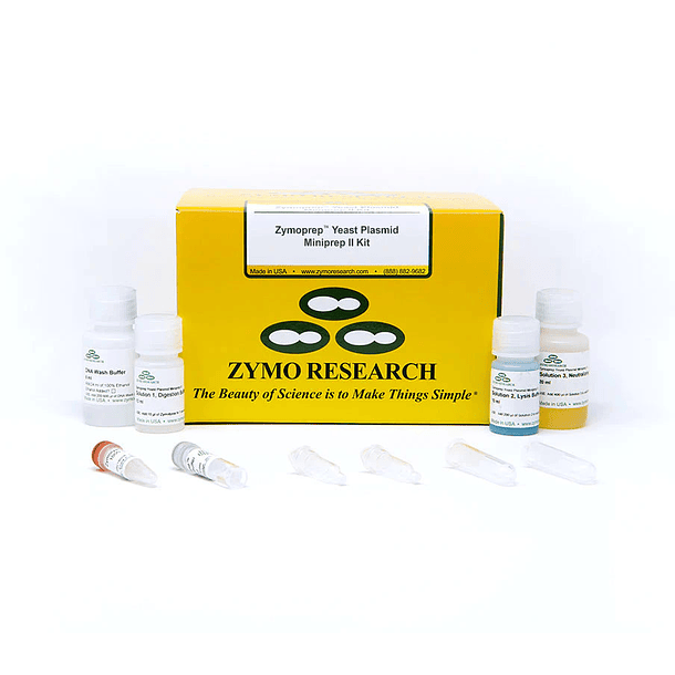 (D2004) Zymoprep™ Yeast Plasmid Miniprep II (50 Preps) w/ Zymo-Spin™ I Columns (Uncapped)