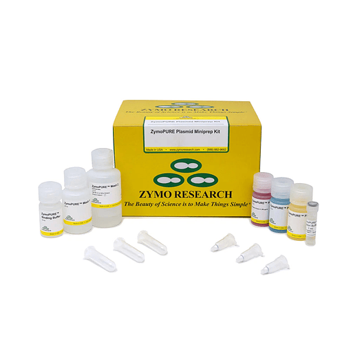 (D4210) ZymoPURE Plasmid Miniprep - Kit de purificación de ADN plasmídico Miniprep (100 prep)