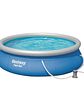 Piscina Bestway Redonda Fácil Armado con filtro 3.96MX84Cm - Miniatura 1