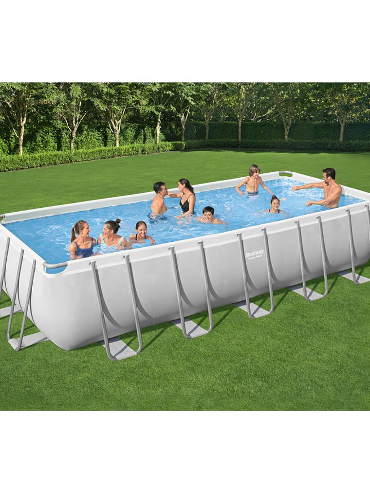 Piscina Bestway Rectangular Filtro+Accesorio 6.40X2.74X1.32M 8