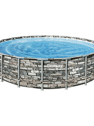 Piscina Bestway Redonda Filtro + Accesorios 6.10X1.32M