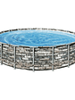 Piscina Bestway Redonda Filtro + Accesorios 6.10X1.32M - Miniatura 1