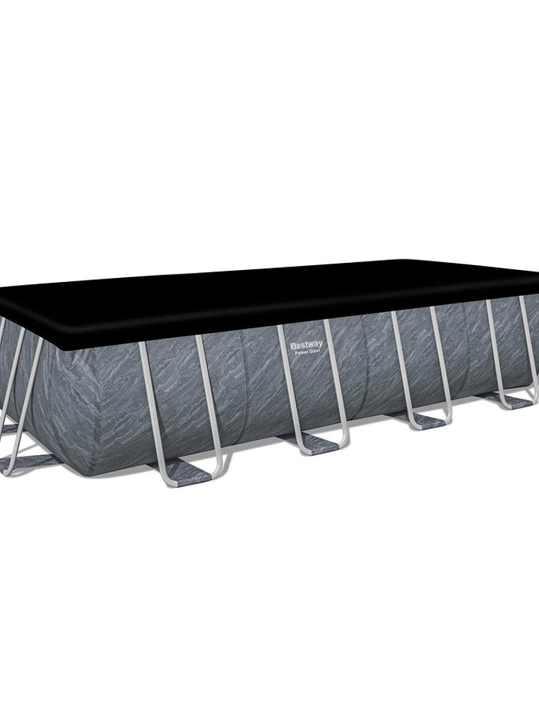 Piscina Bestway Rectangular C/Filtro Gris 5.49MX2.74MX1.22M 3
