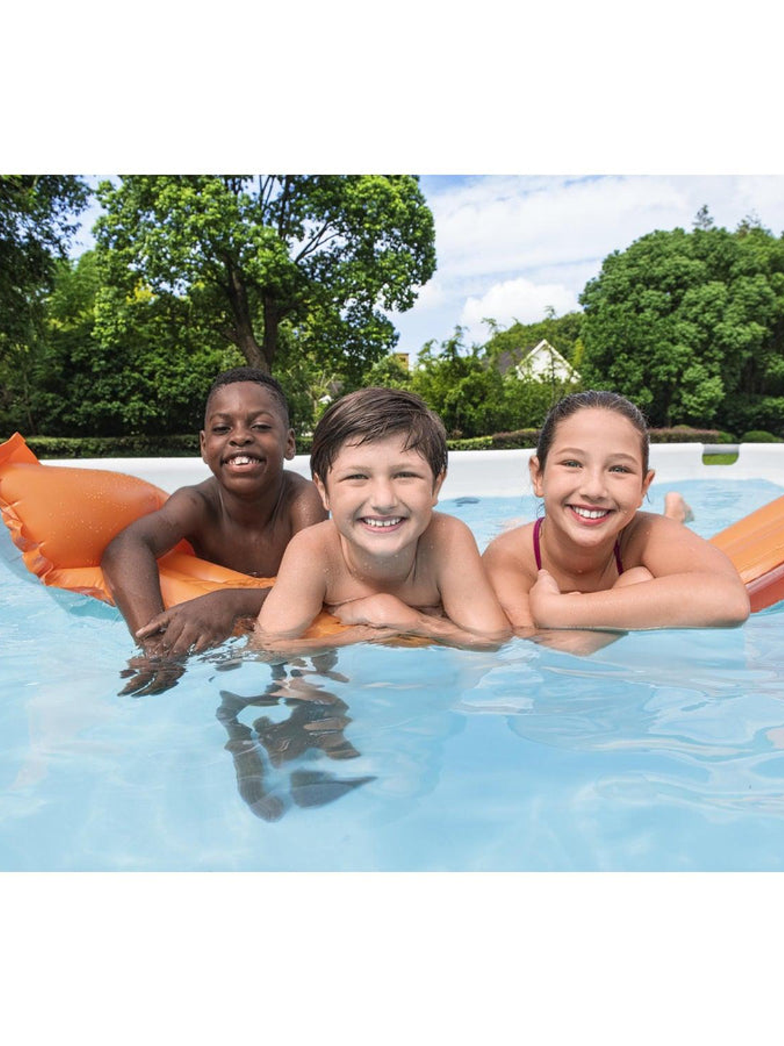 Piscina Bestway Rectangular C/Filtro Gris 5.49MX2.74MX1.22M 12