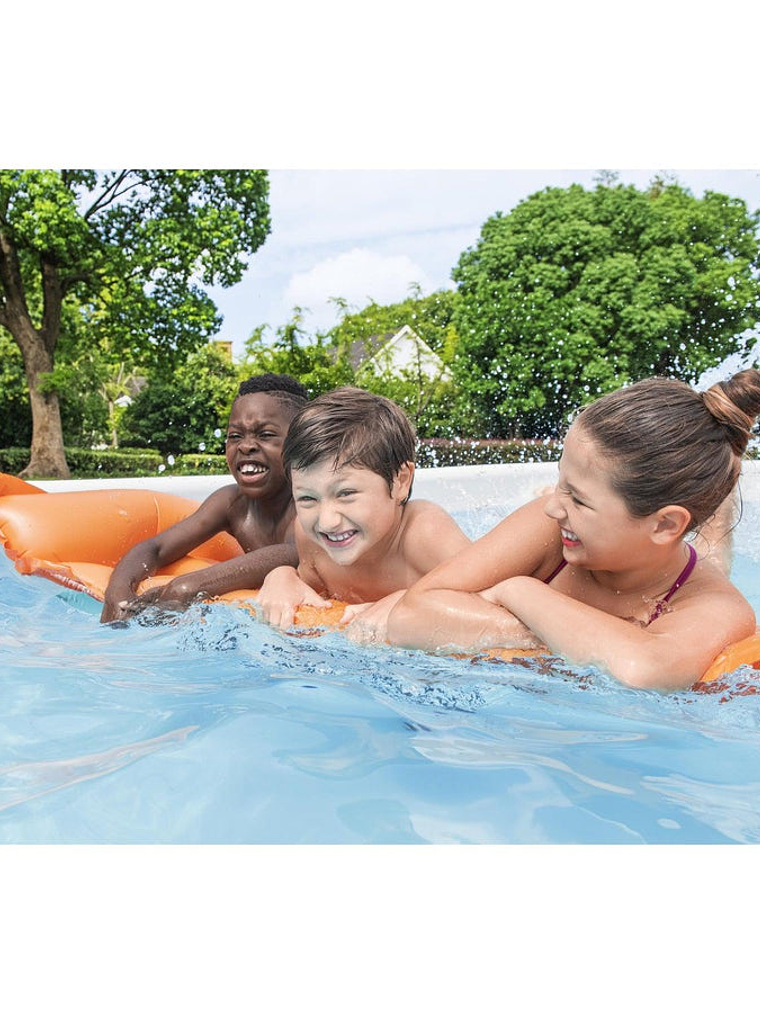 Piscina Bestway Rectangular C/Filtro Gris 5.49MX2.74MX1.22M 18