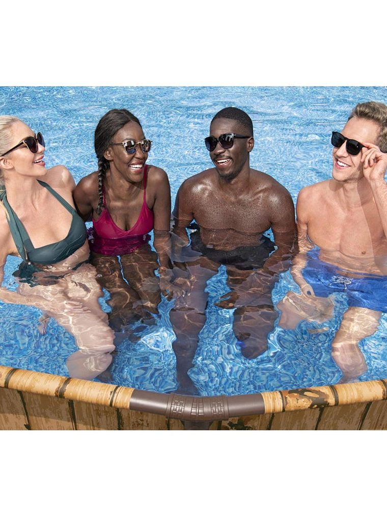 Piscina Bestway Redonda SteelPro Max con ventana 4.88MX1.22M 14