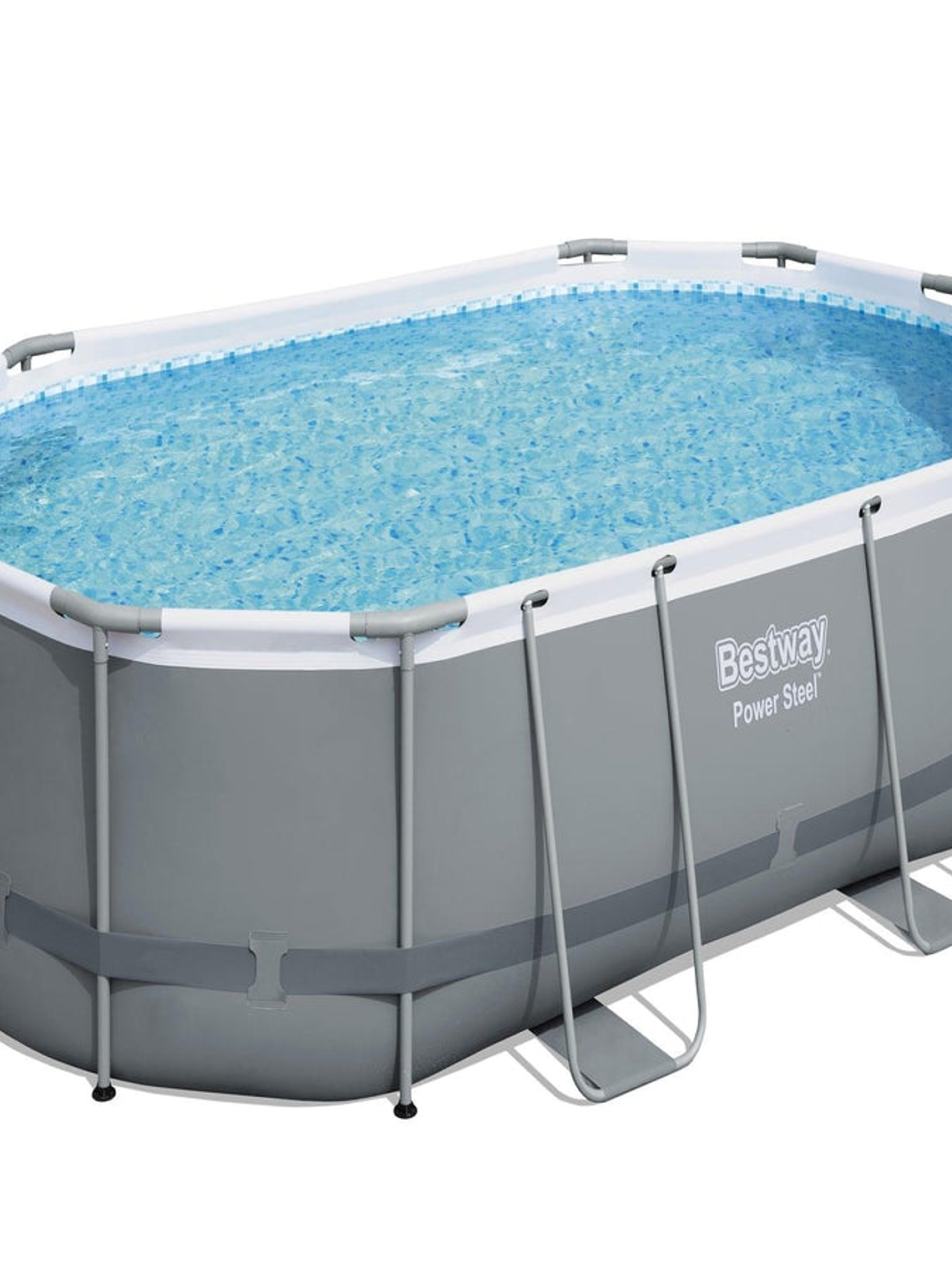 Piscina Bestway Ovalada Filtro + Accesorios 4.88X3.50X1.07M 3