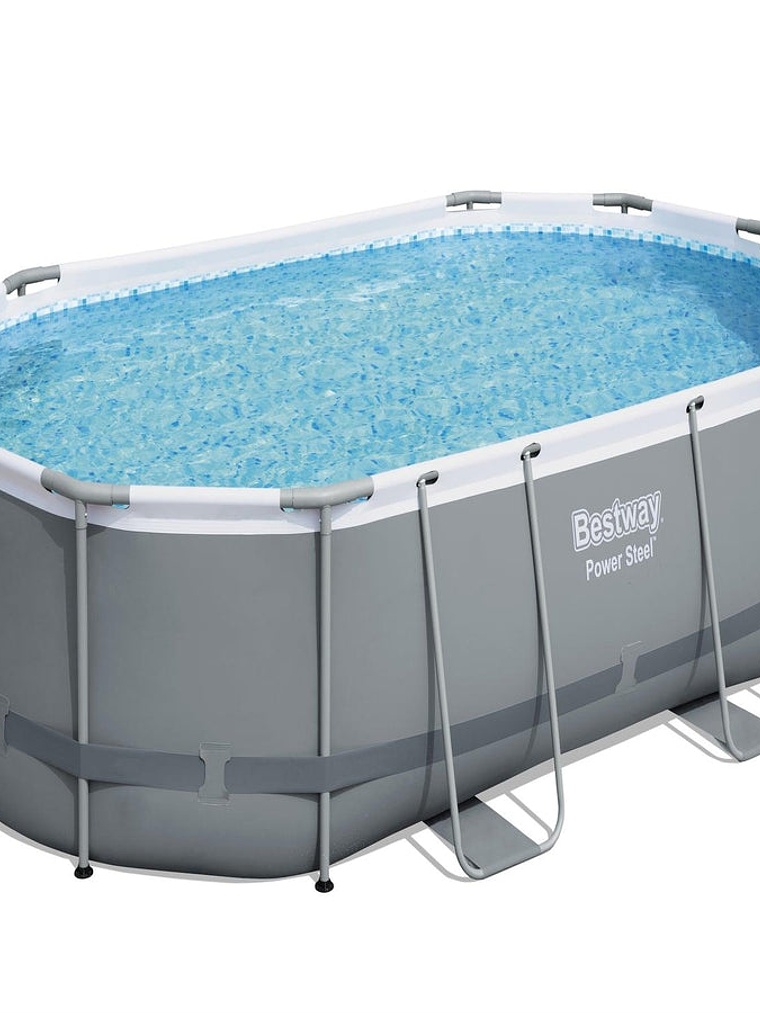 Piscina Bestway Ovalada Filtro + Accesorios 4.88X3.50X1.07M 3