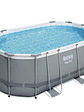 Piscina Bestway Ovalada Filtro + Accesorios 4.88X3.50X1.07M - Miniatura 3