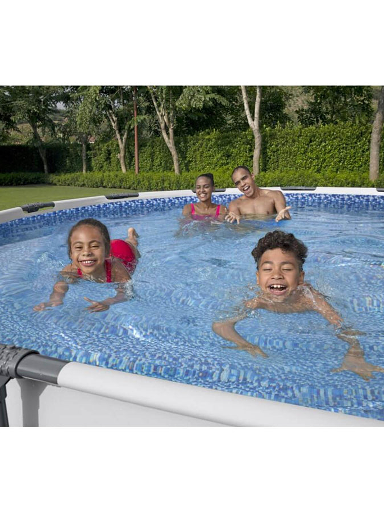 Piscina Bestway Redonda Steel Pro Max con filtro 4.27MX84Cm 6