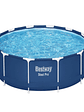 Piscina Bestway Redonda Steel Pro con filtro 3.66MX76Cm Azul - Miniatura 1