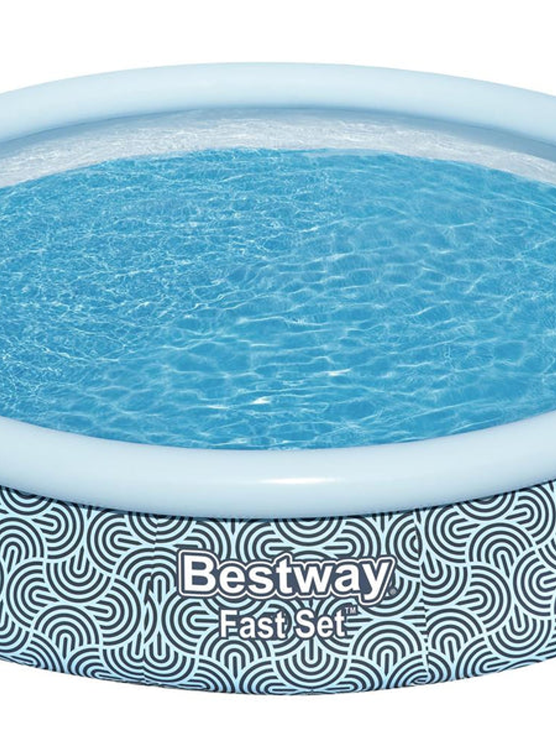 Piscina Bestway Redonda Fácil Armado con filtro 4.57mx84cm 4