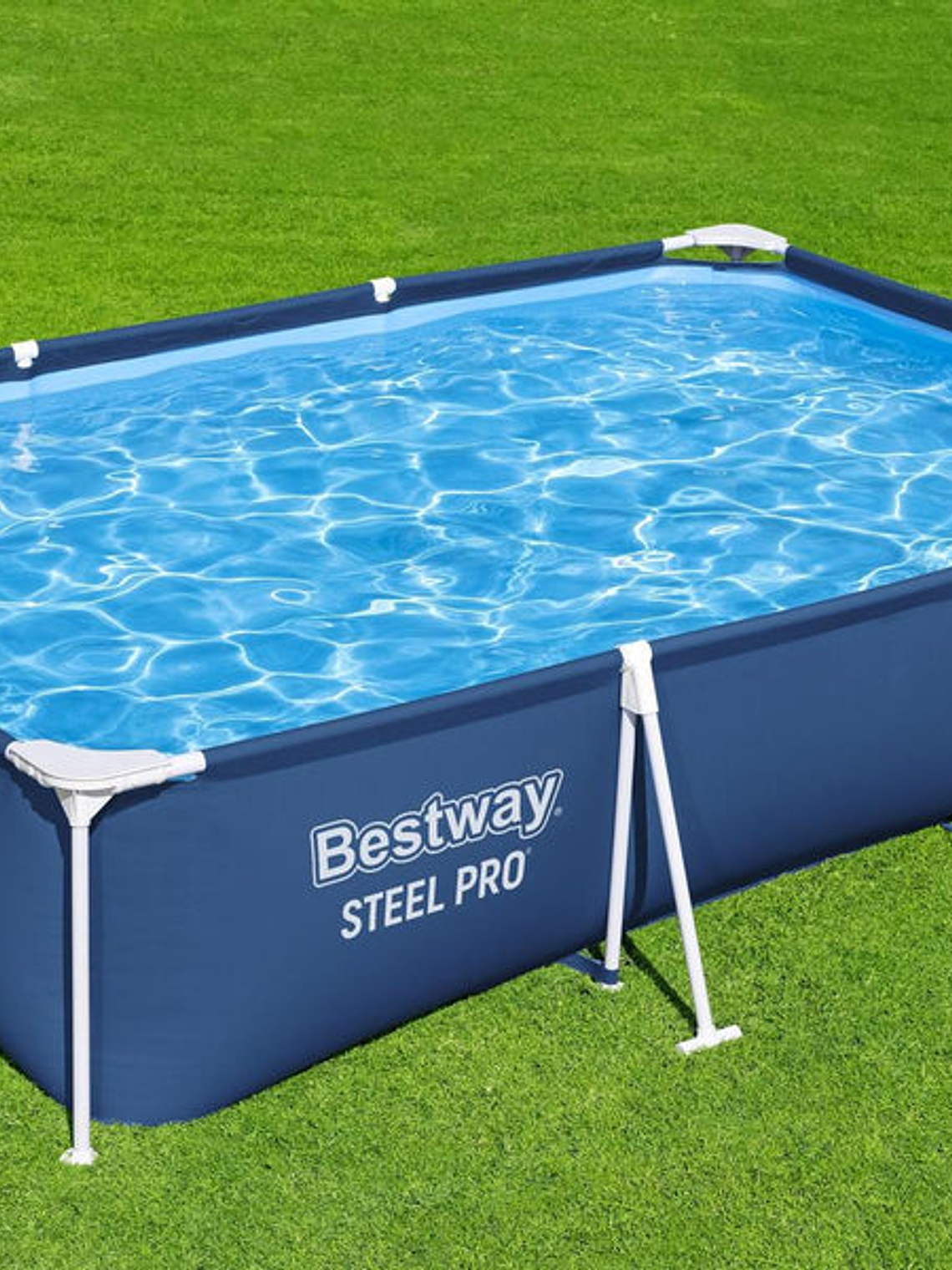 Piscina Bestway Rectangular con filtro 300 x 201 x 66cm 4