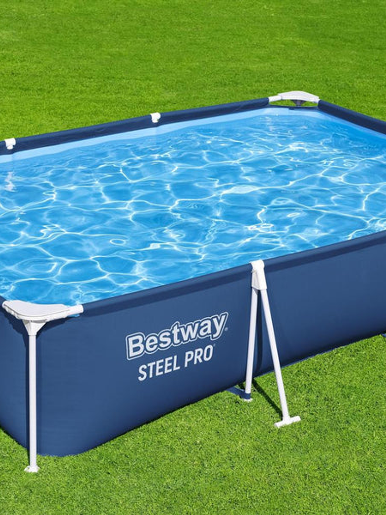 Piscina Bestway Rectangular con filtro 300 x 201 x 66cm 4