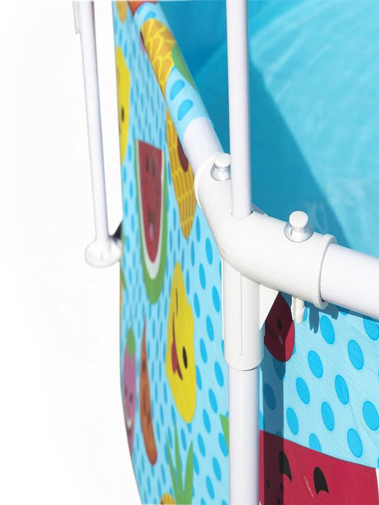 Piscina Bestway Redonda Con Toldo y Neblina Agua 2.44MX51Cm 2