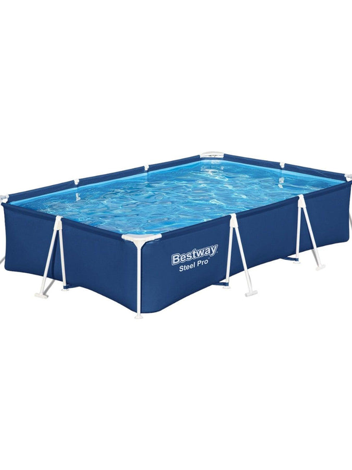 Piscina Bestway Rectangular Steel Pro Azul 2.80MX2.01MX66cm 2
