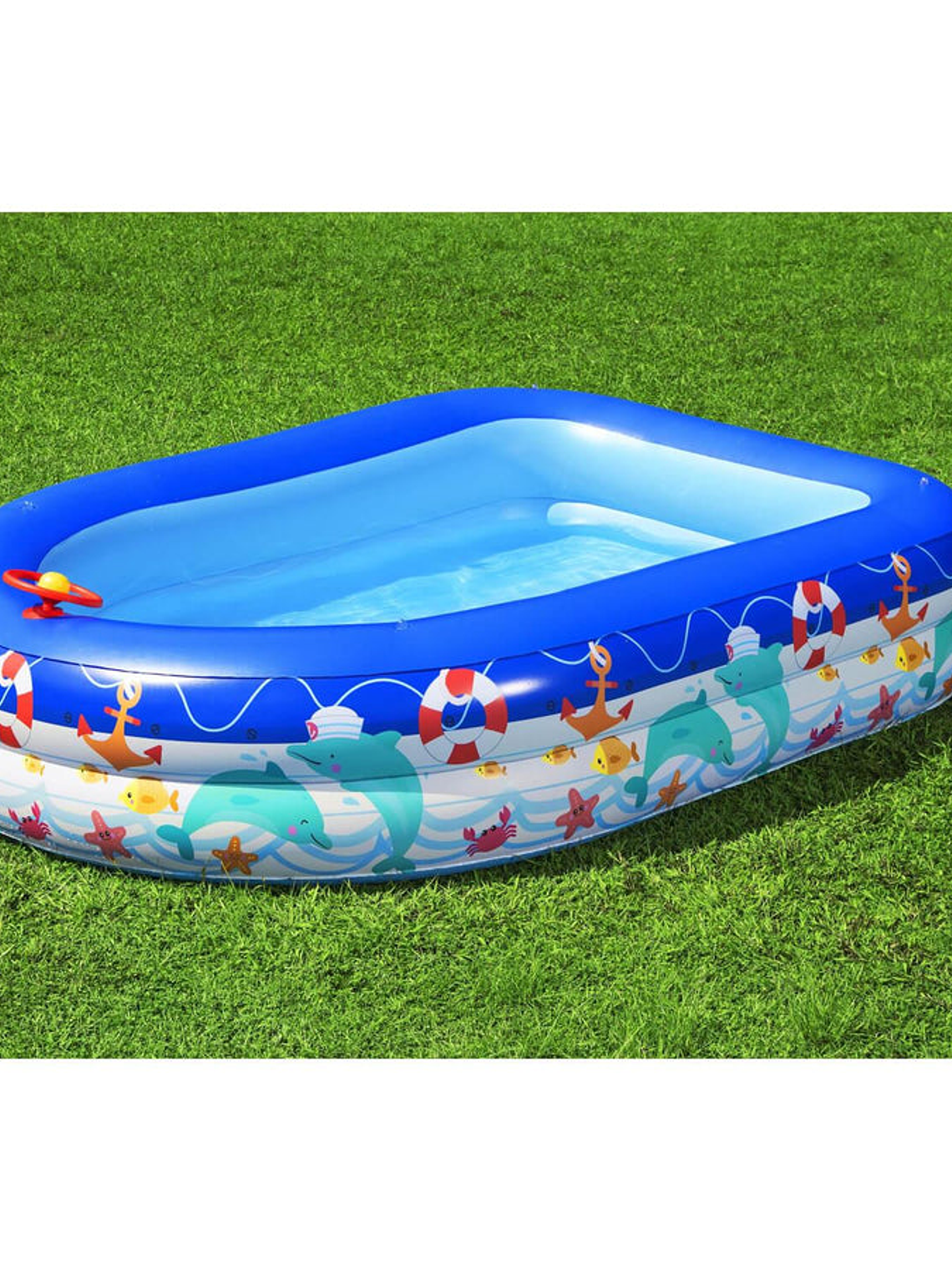 Piscina Inflable Bestway Con Toldo Desmontable 213x155x132cm 9
