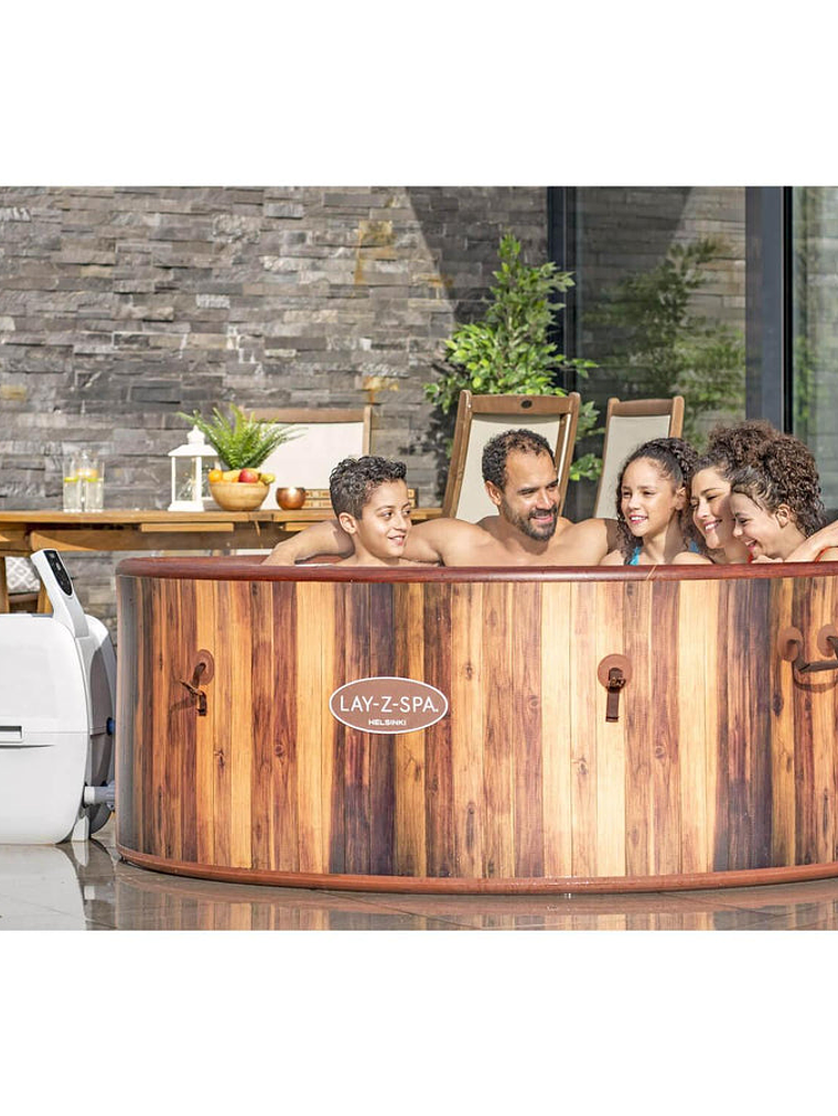 Hot Tub Spa Inflable Helsinki Smart Wifi 7 Personas 2