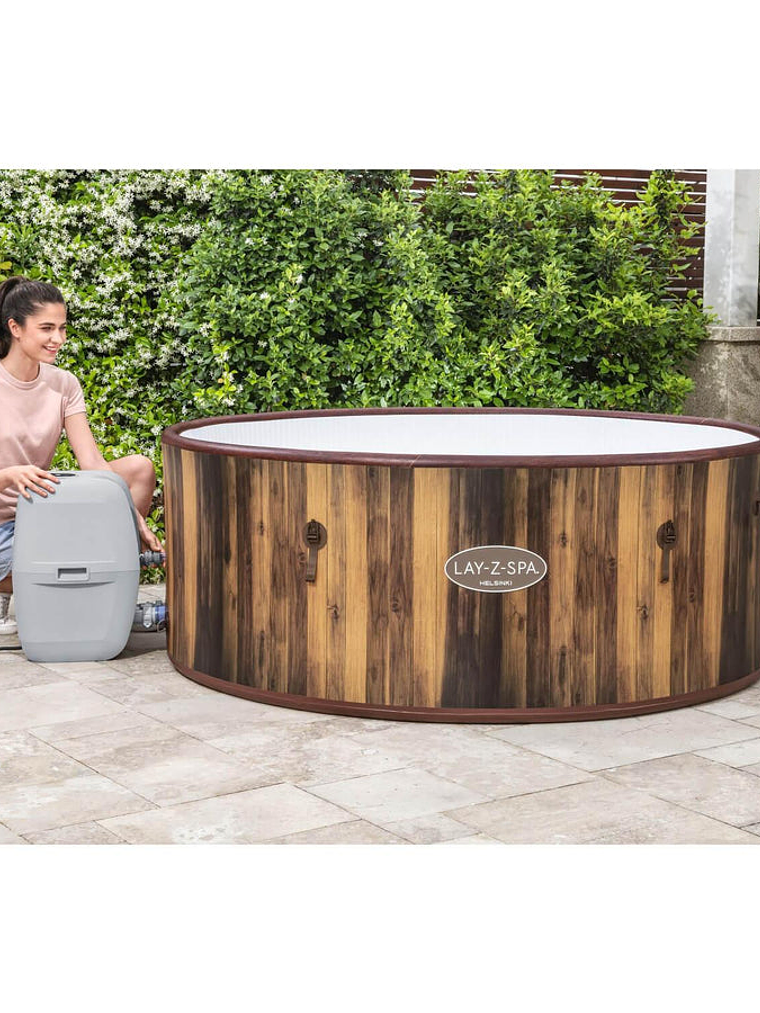 Hot Tub Spa Inflable Helsinki Smart Wifi 7 Personas 12