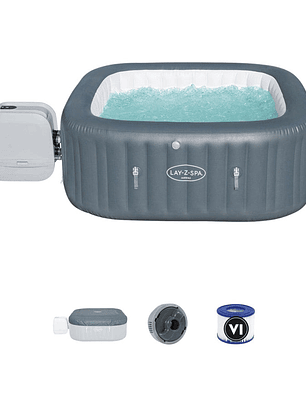 Hot Tub Jacuzzi Inflable Hawaii Hidromasaje 6 Pers Bestway