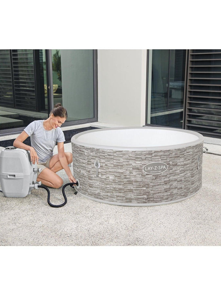 Hot Tub Spa Jacuzzi Inflable Vancouver 5 Personas Bestway 3