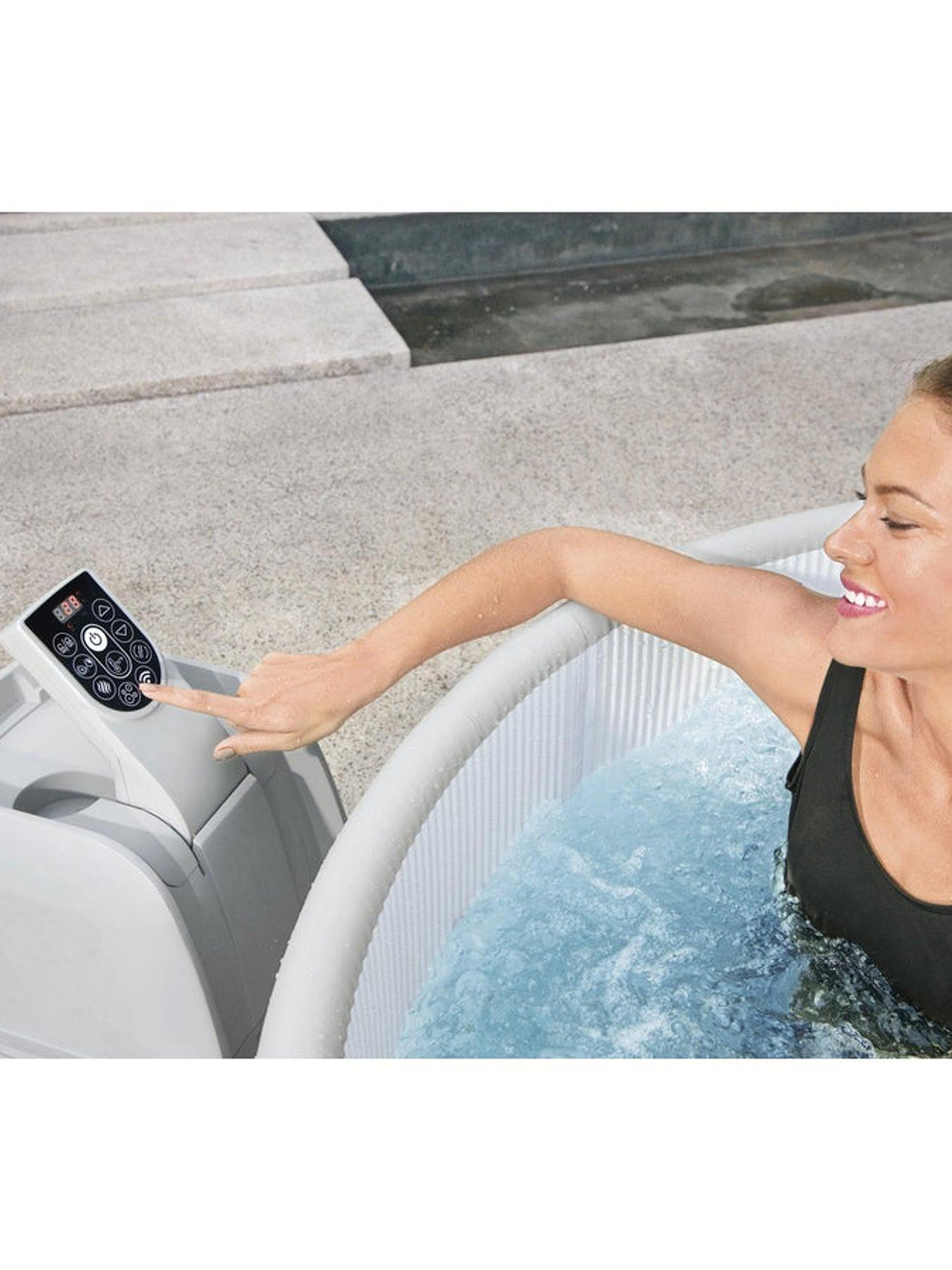 Hot Tub Spa Jacuzzi Inflable Vancouver 5 Personas Bestway 10