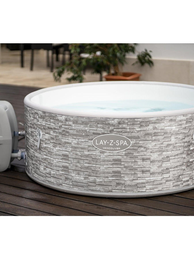Hot Tub Spa Jacuzzi Inflable Vancouver 5 Personas Bestway 15