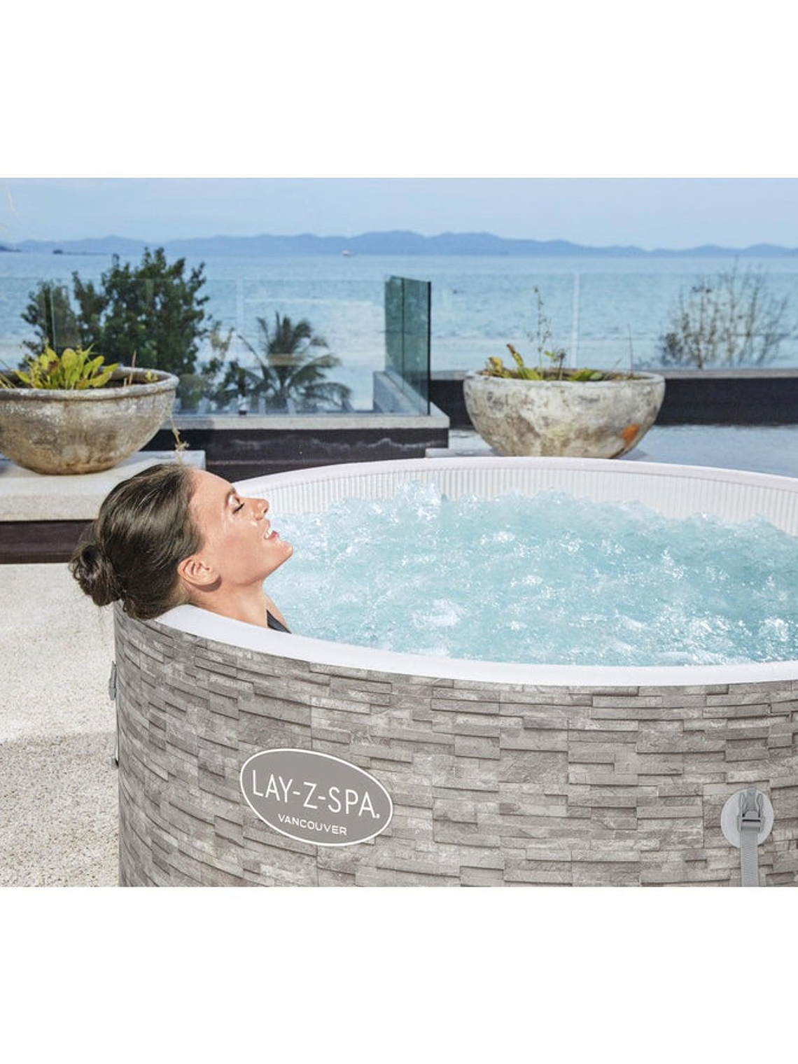 Hot Tub Spa Jacuzzi Inflable Vancouver 5 Personas Bestway 20