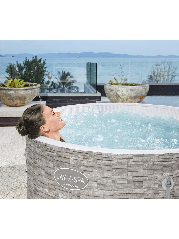 Hot Tub Spa Jacuzzi Inflable Vancouver 5 Personas Bestway 20