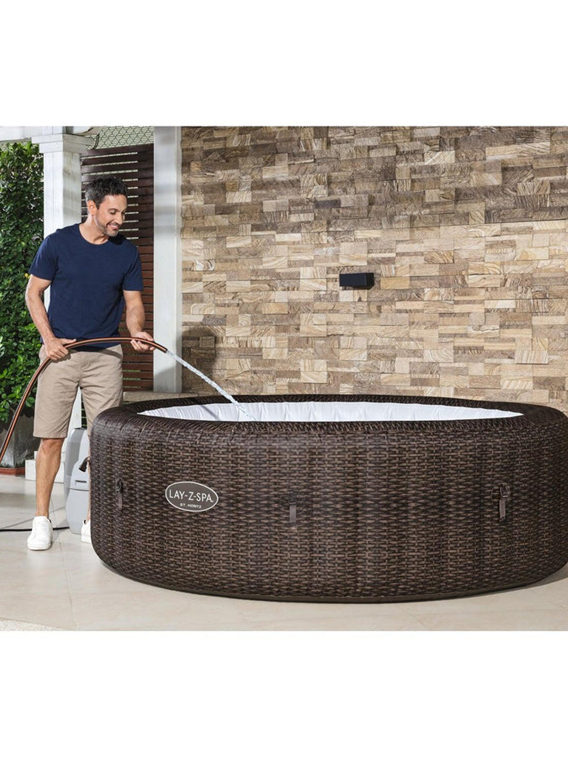 Hot Tub Spa Jacuzzi Inflable St. Moritz 7 Personas Bestway 13
