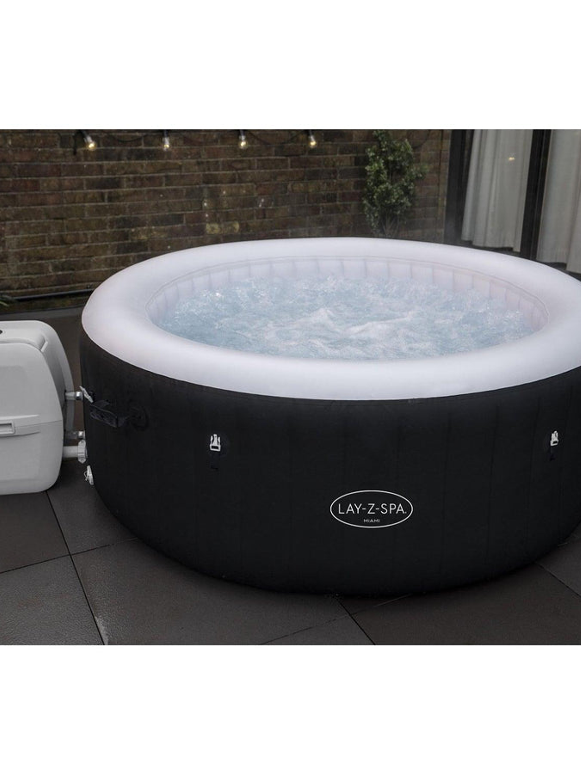 Hot Tub Spa Jacuzzi Inflable Miami 4 Personas Bestway 7