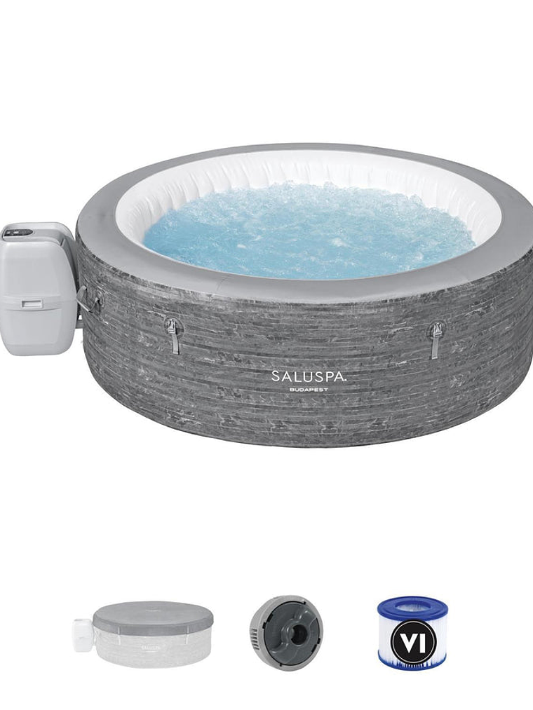 Hot Tub Spa inflable Budapest Smart 6 Personas Bestway 2