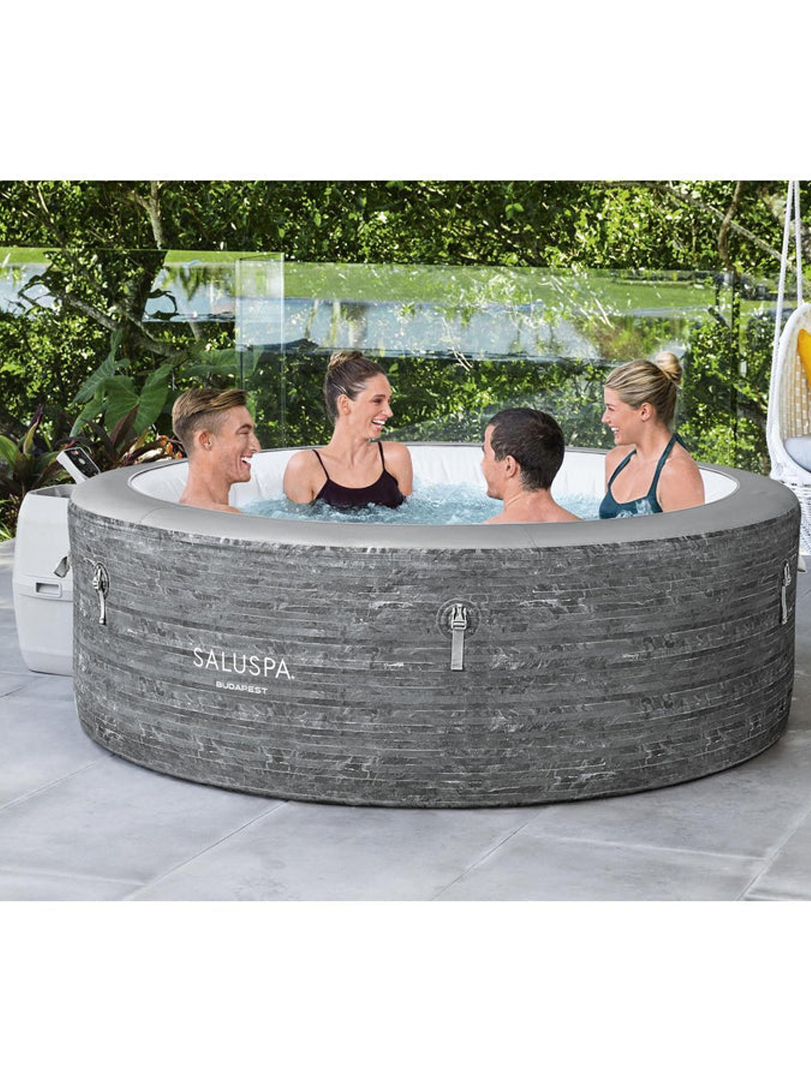 Hot Tub Spa inflable Budapest Smart 6 Personas Bestway 8