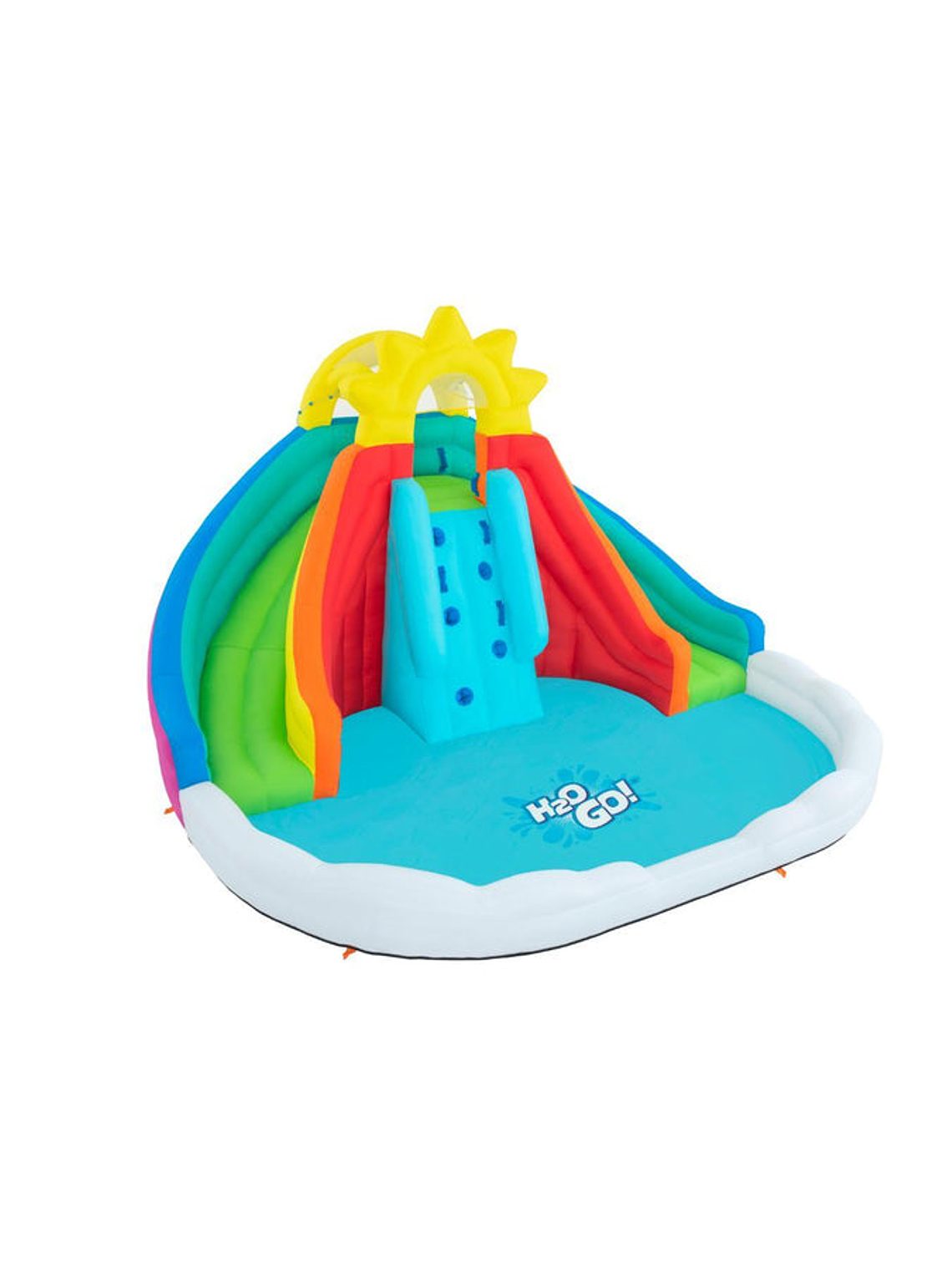 Parque Castillo Tobogan Acuático Inflable 4.50x3.82x2.77m 2