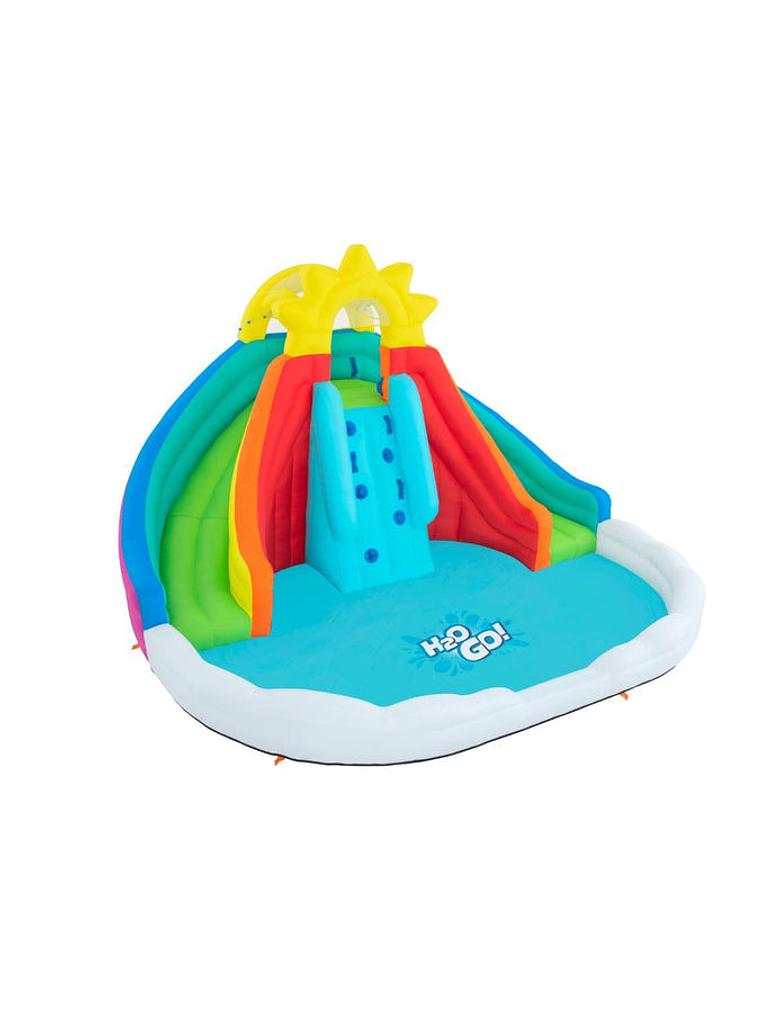 Parque Castillo Tobogan Acuático Inflable 4.50x3.82x2.77m 2