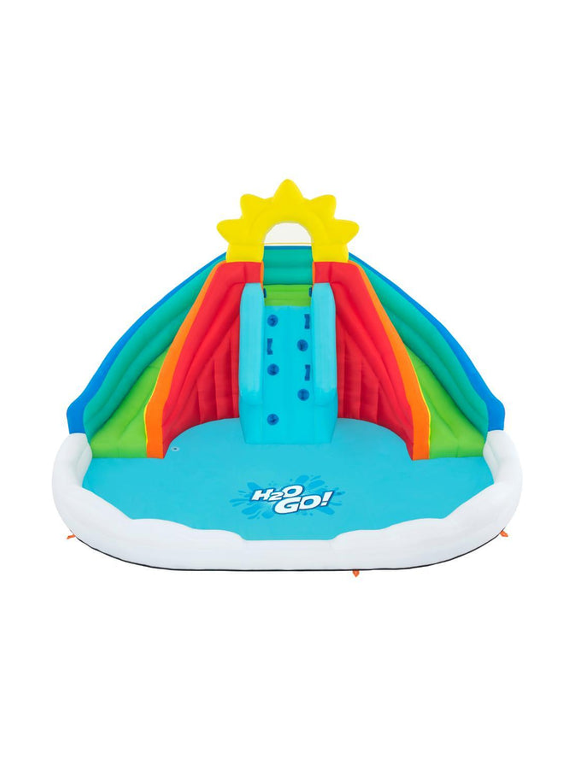 Parque Castillo Tobogan Acuático Inflable 4.50x3.82x2.77m 4