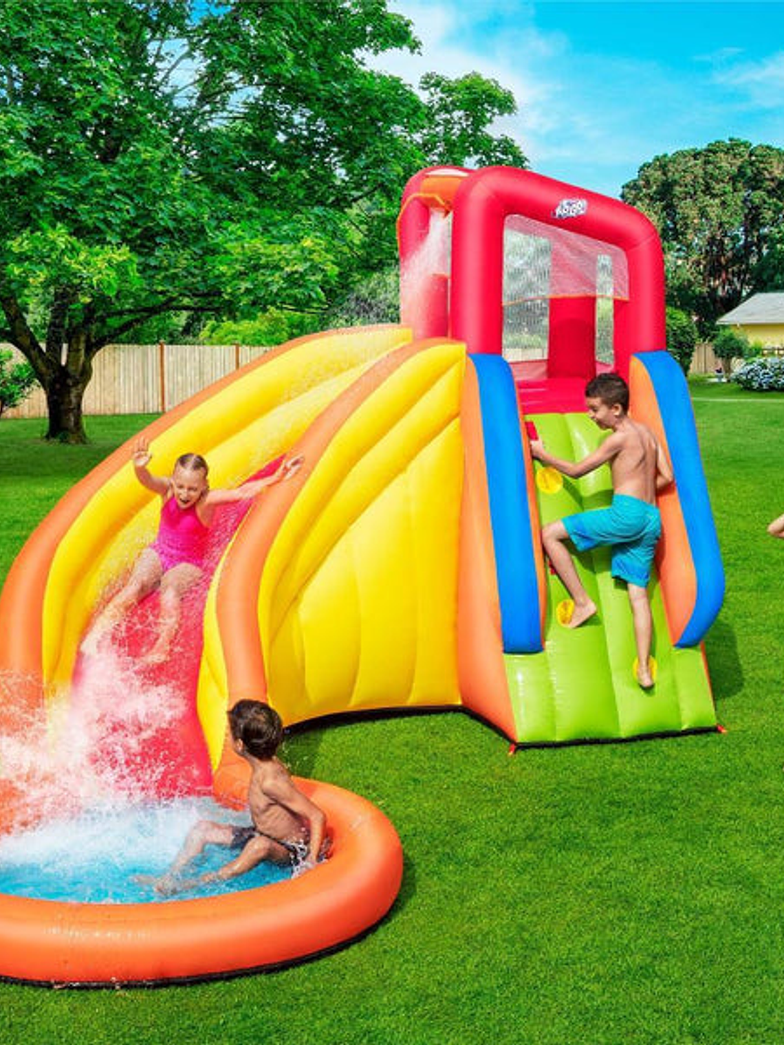 Parque Acuático Inflable Eléctrico 3.66X3.37M Bestway 6